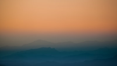 雾山航空摄影